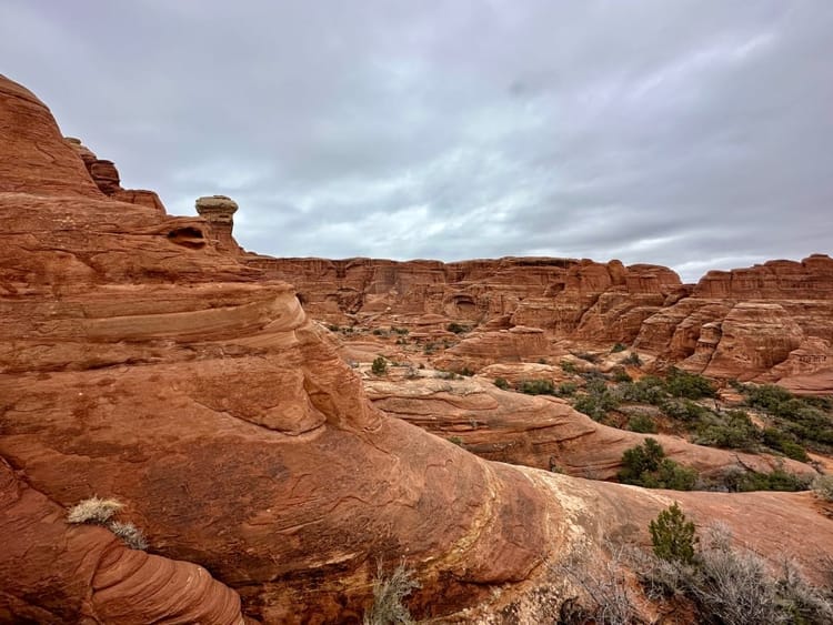 Moab winter trip report